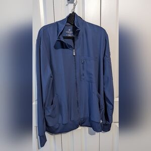 Deep Blue Men's Lightweight Scrubs Jacket